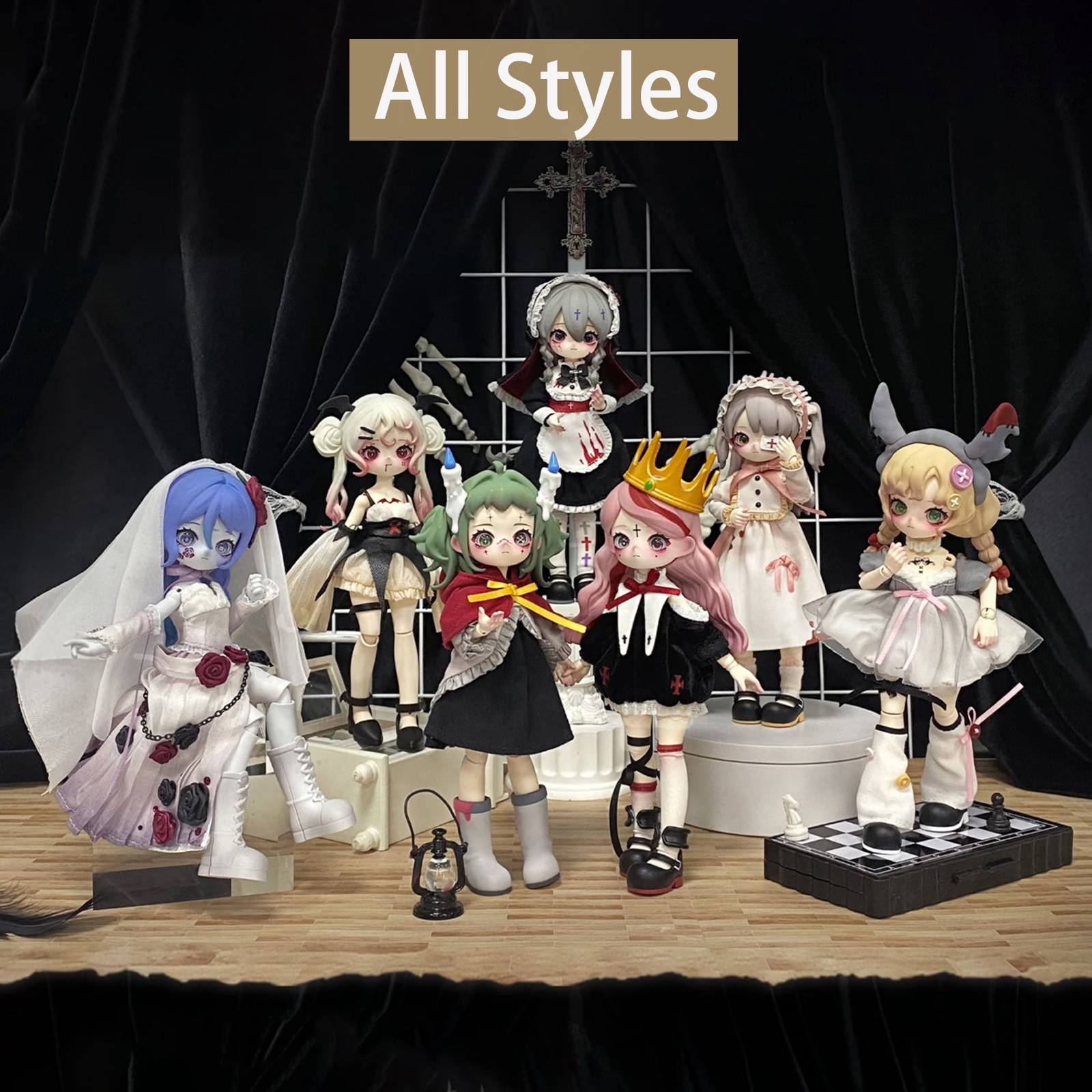 Amazon.com: GNATAPIAY 1/12 BJD Dolls Blind Box, Kawaii BJD Dolls